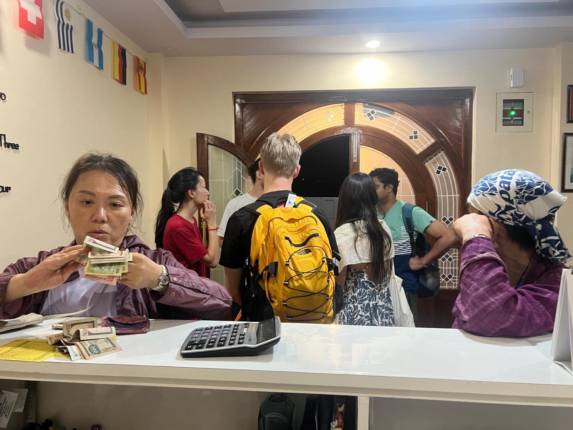 加德满都 波光粼粼龟背包客旅馆旅舍 外观 照片