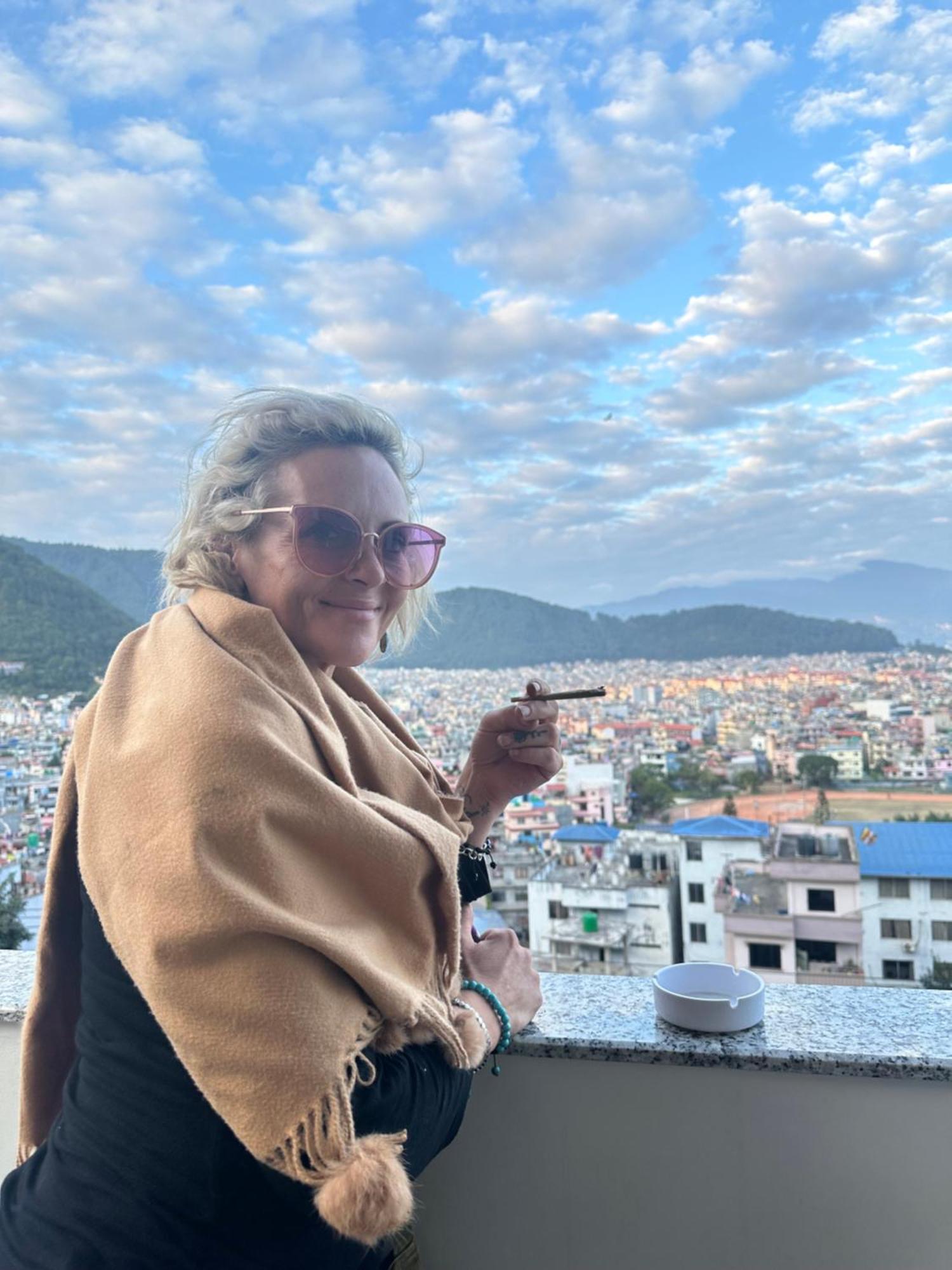 加德满都 波光粼粼龟背包客旅馆旅舍 外观 照片