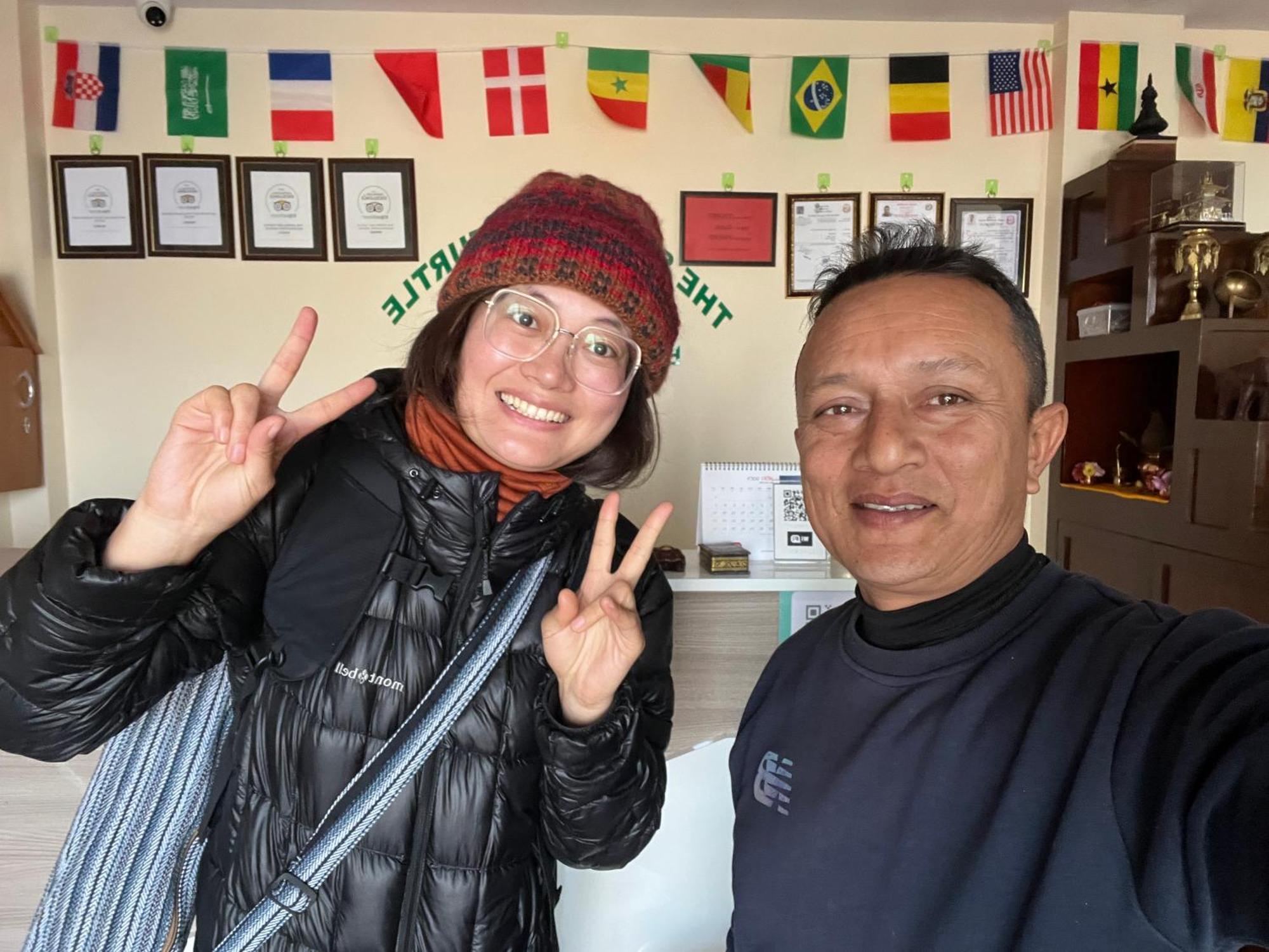 加德满都 波光粼粼龟背包客旅馆旅舍 外观 照片
