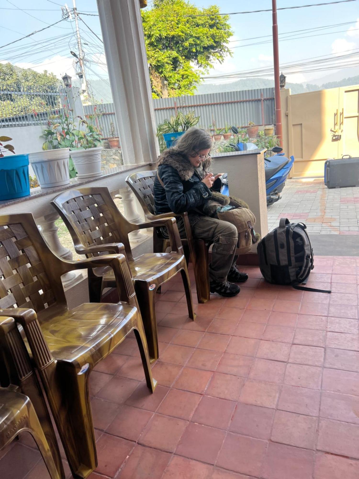 加德满都 波光粼粼龟背包客旅馆旅舍 外观 照片